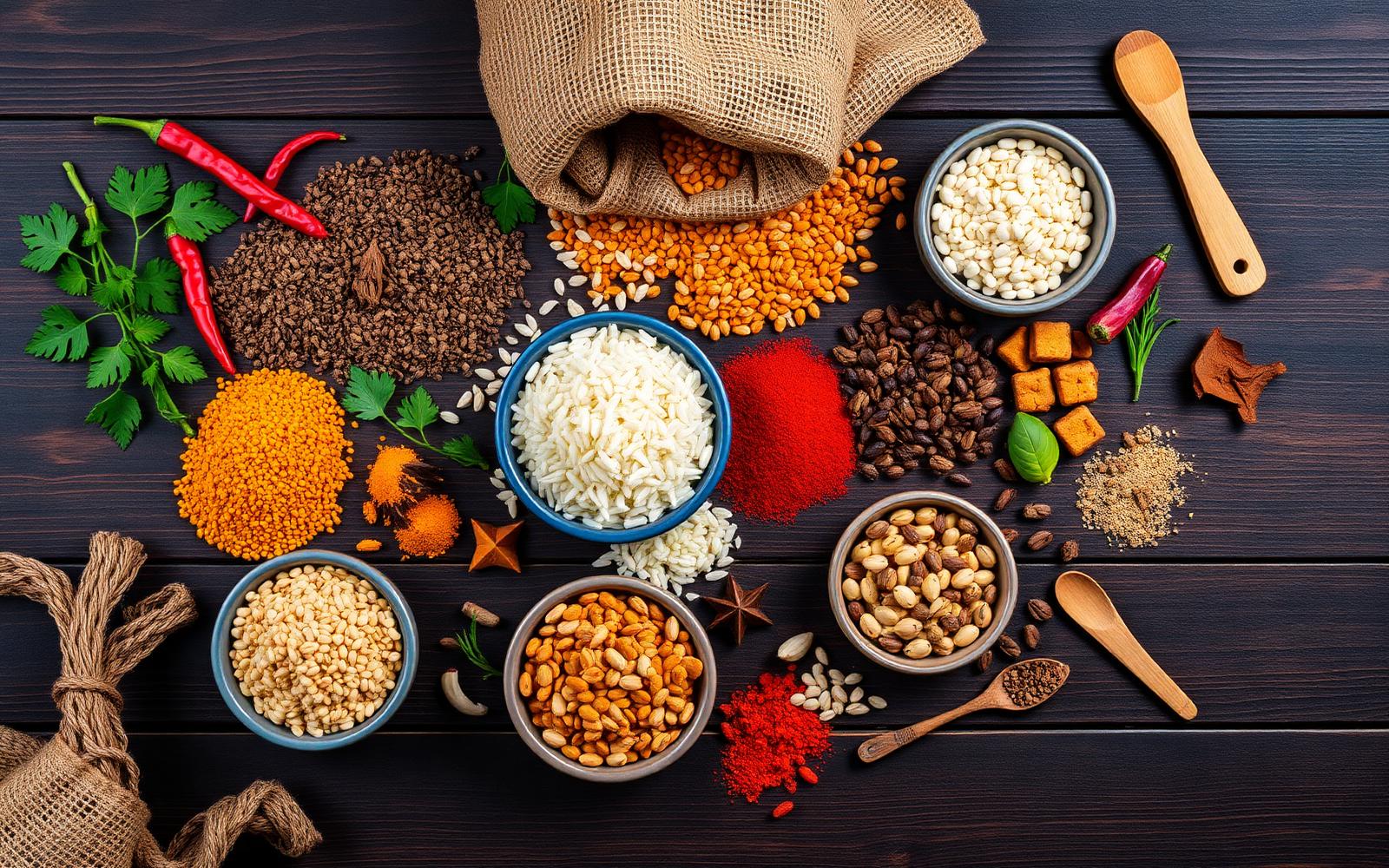 Premium Indian spices, agricultural and food products