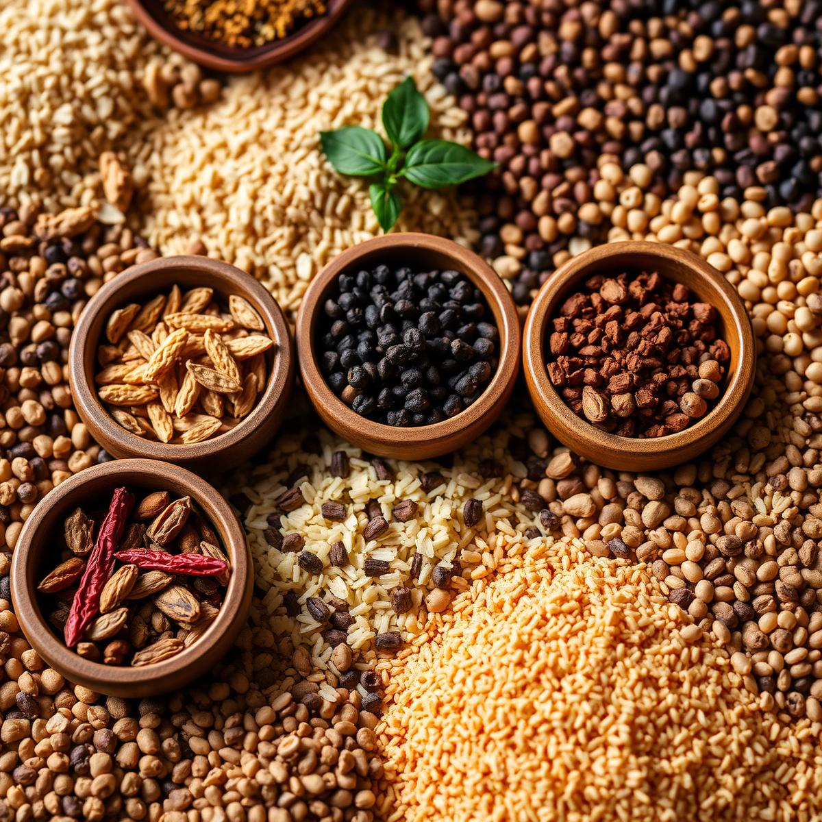 Indian spices, agricultural and food products